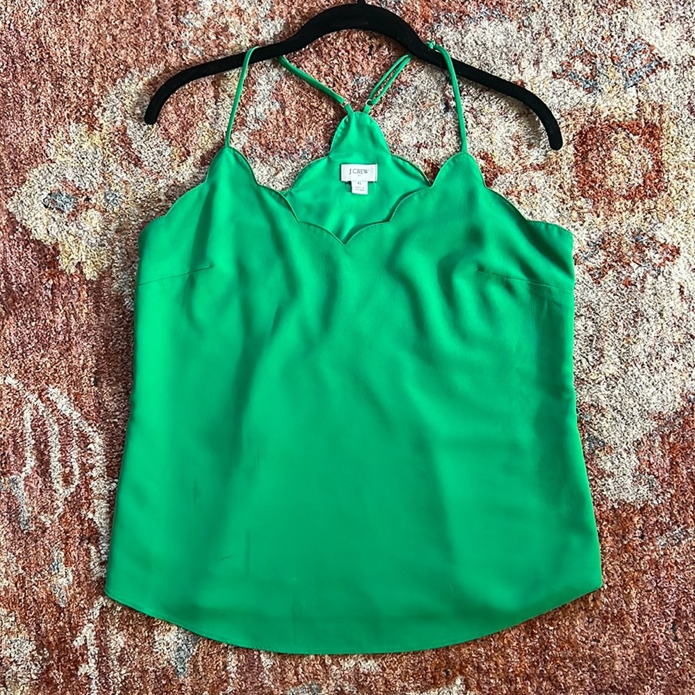 Green silk